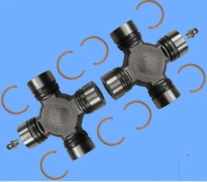 2 Premium Driveshaft Universal Joint Front Rear Moog 534G Greasable - Picture 1 of 1