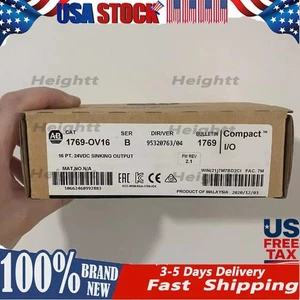 New Factory Sealed AB 1769-OV16 CompactLogix 16 Point Sink Output Module - Picture 1 of 5