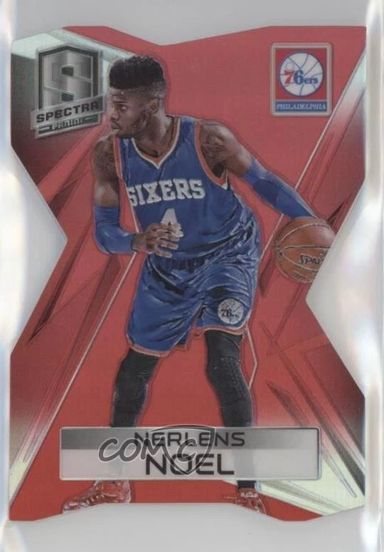 2014-15 Panini Spectra Red Die-Cut Prizm /25 Nerlens Noel #99 - Image 1 of 2