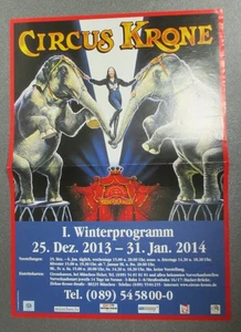 Circus Krone Plakat, 1. Winterprogramm 2013/14, Jana Mandana - Bild 1 von 2