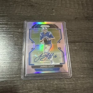 Panini Silver Prizm Auto Jared Goff Lions 2021 - Foto 1 di 8