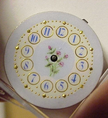 Antique Elgin Pocket Watch Fancy Dial, Fits Model 1, 0-size, HC, S/N 7840353 - Image 1 of 3