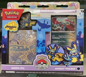 Pokémon 2024 World Championship Deck Honolulu Sakuya Ota Ancient Toolbox - Picture 1 of 2