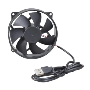 92x25mm USB 5V Computer Fan Case Cooling for PC Server Cabinet Router Receiver - Afbeelding 1 van 8