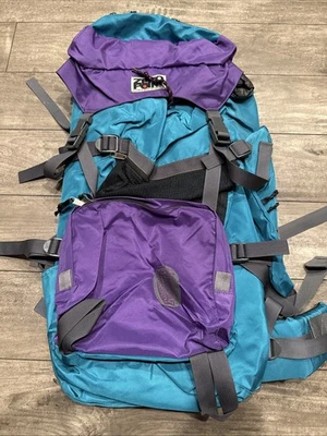 Mochila Montbell Cha-Cha Roxa Pacote 45 Curta Ponto Zero Ponto Bolso - Imagem 1 de 2