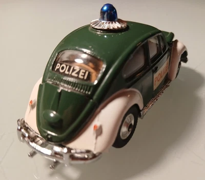 VOLKSWAGEN 492 EUROPEAN POLICE CAR. CORGI Good ORIGINAL not repro - Image 1 of 4