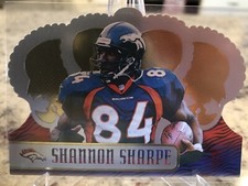 1999 Crown Royale Shannon Sharp #45 Limited Series 65/99 Broncos HOF