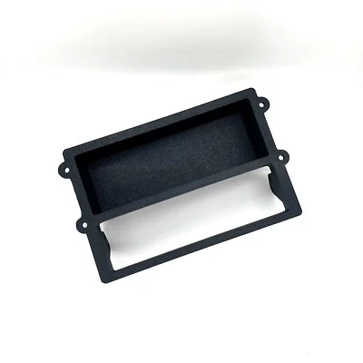 Bisel de unidad principal Mazda Miata NA Single Din con Cubby | MX5 Stereo Fascia Foto 1 de 4