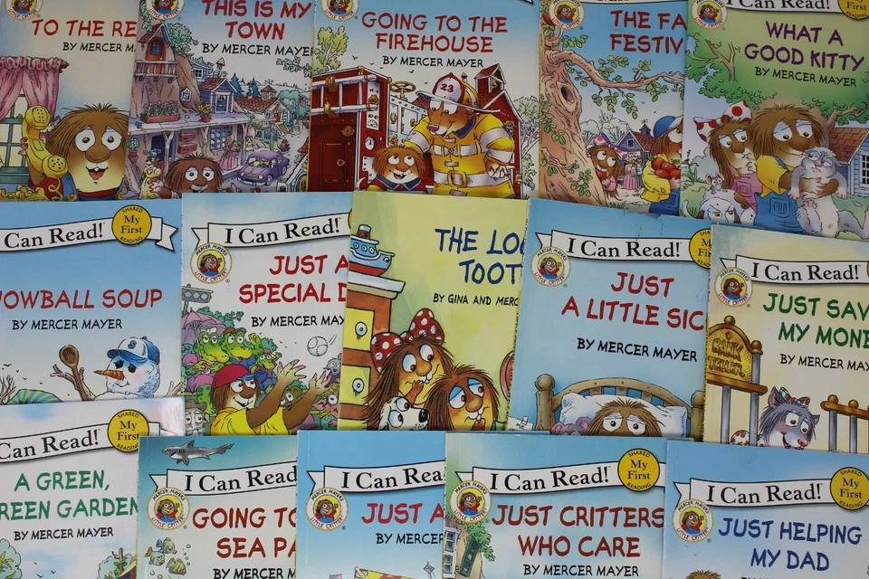 Little Critter I Can Read  Lot of 8 Books by Mercer Mayer - Random  - Image 1 of 1
