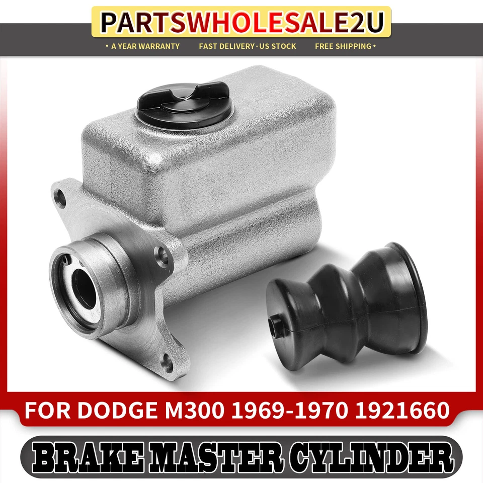 1 pieza nuevo cilindro maestro de freno con depósito para Dodge M300 1969-1970 1921660 Foto 1 de 4