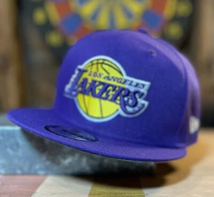 Los Angeles Lakers New Era 9Fifty Snapback Purple NBA Hat Cap Lebron - Bild 1 von 10