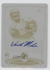 2014 Bowman Chrome Printing Plate Yellow 1/1 Jerick McKinnon Rookie Auto RC 5ov
