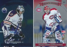 1997-98 Donruss Limited #81 CURTIS JOSEPH / JOSE THEODORE - Oilers / Canadiens
