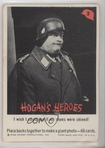 1965 Hogan's Heroes I wish I could see if my shoe were shined! #3 0s4