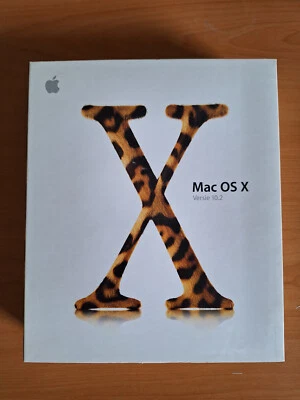 Apple Mac OS X 10.2 Jaguar Retail Big Box Vintage 2002 for PowerPC M8712N/A / NL - Bild 1 von 3