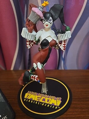 DC Direct Ame-Comi Heroine Series Harley Quinn embalaje original estatua 2009 suelta Foto 1 de 4