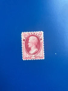 U.S. #011 Executive Dept. Official 2 cent Stamp Executive VF Tab Hidge - Picture 1 of 2