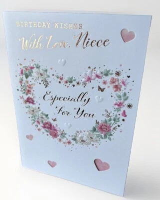 MISCELLANEOUS Birthday Wishes With Love Niece Card
