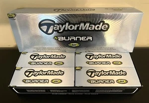 NEW! (12) TaylorMade Burner W LDP Golf Balls - 4 Packs of 3 Each - Picture 1 of 12