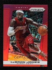2013-14 Panini Prizm Target Red Prizm LeBron James #65