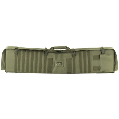 Ncstar 48" Rifle Case Unfolds to 66" Shooting Mat w-PALS Webbing Padded Shoulder - Image 1 of 2