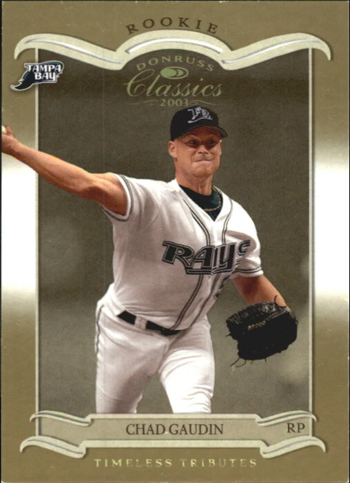 2003 Donruss Classics #210 Chad Gaudin ROO RC /1000 - NM-MT - Image 1 of 2