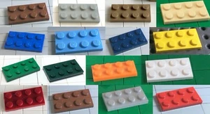 Lego - Platte 2x4 (3020) Auswahlmenü - Bild 1 von 44