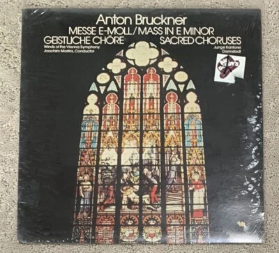 Anton Bruckner Mass In E Minor Sacred Choruses ABC Classics Vinyl LP Sealed Foto 1 de 2