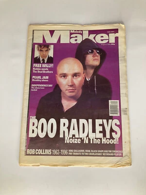 Melody Maker Music Magazine August 3rd 1996 The Boo Radleys Noel Gallagher - Image 1 of 4