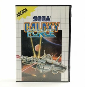 Juego Sega Master System: Galaxy Force en embalaje original | Sega Arcade - versión MS PAL - Imagen 1 de 4