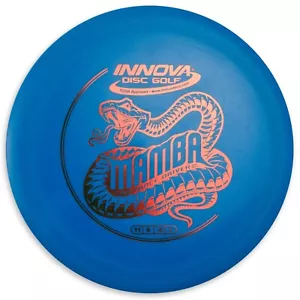 Innova DX Mamba Distance Driver Golf Disc, Color Blue With Red Foil - Picture 1 of 1