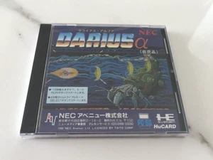 NEC Avenue NEC PC-Engine Darius Alpha Hu Card PC-SG works version unused new - Picture 1 of 4
