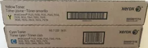 Cartucce toner ciano originali sigillate in fabbrica Xerox 006R01514 giallo 006R01516 - Foto 1 di 1