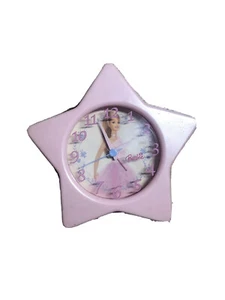 Orologio Sveglia Vintage Barbie Anni 90-2000 Alarm Clock Vintage Barbie Rosa - Foto 1 di 10