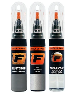 for VOLKSWAGEN LA7W REFLEX SILVER REFLEXSILBER TOUCH UP PAINT Pen Kit Scratch - Picture 1 of 10