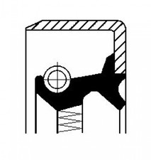 Wellendichtring, Differential CORTECO 01029681B vorne für MERCEDES-BENZ