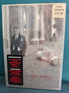 Andrea Bocelli: Incanto (CD + DVD, 2008) NEW, Sealed - Picture 1 of 3