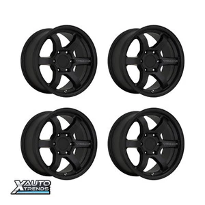 Motegi MR150 Trailite Satin Black 17X8.5 6X139.7 18mm (Set of 4) - Picture 1 of 1