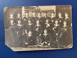Matrosen 1914 echtes Foto , beschrieben - Bild 1 von 2