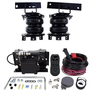 Air Lift LoadLifter 7500 Air Springs & WirelessAIR EZ Compressor for F-250 F-350 - Picture 1 of 7