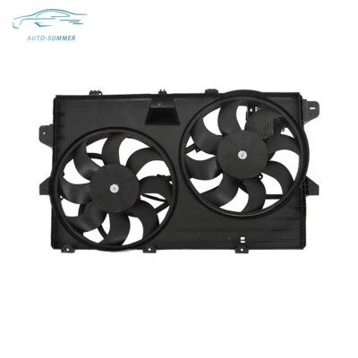 AC Dual Radiator Cooling Fan Assembly For 2007-2015 Ford Edge Lincoln MKX 621392 - Image 1 of 4