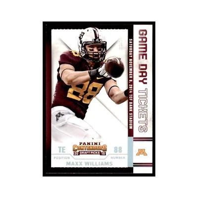 Maxx Williams 2015 Panini Contenders Draft Picks #87 Football Cards NM - Image 1 of 3