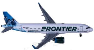 1:400 AeroClassics Frontier AIRBUS A320neo Passenger Airplane Diecast Model - Picture 1 of 4