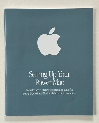 Setting Up Your Power Mac - Paperback G$ Computer Manual (2000) + Stickers - Image 1 of 4