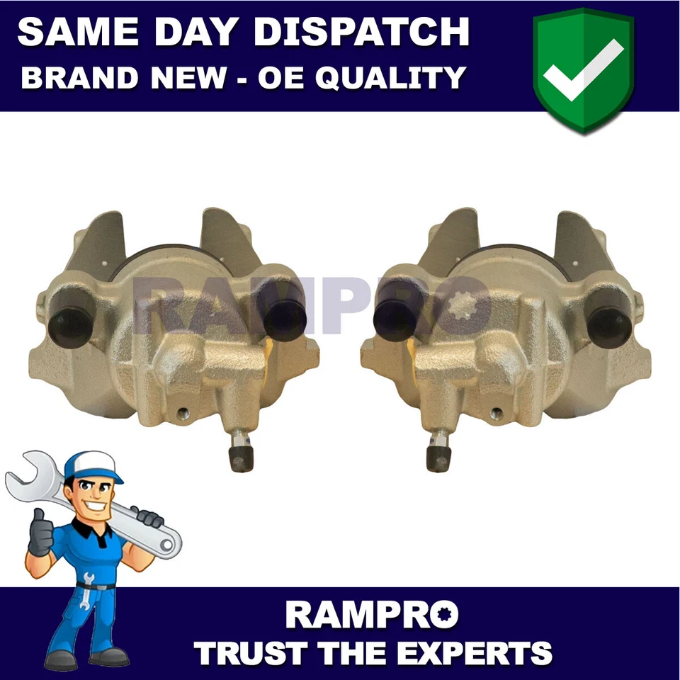 2x Pinzas de freno delanteras Rampro para Ford Ka 1996-2005 Fiesta 1989-2002 Foto 1 de 1