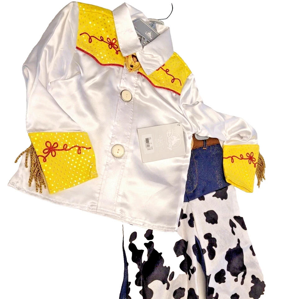 Disney Toy Story Jessie Costume 2 Piece Set - Top/Pants Size 4 Girls Toddler