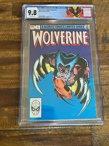 Wolverine Limited Series #2 (1982) CGC 9.8 Custom Label : 1st Full Yukio App - Picture 1 of 14