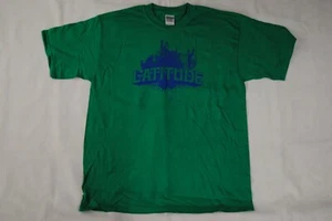 LATITUDE FESTIVAL LOGO GREEN T SHIRT NEW OFFICIAL MUSIC COMEDY ARTS POETRY - Picture 1 of 2