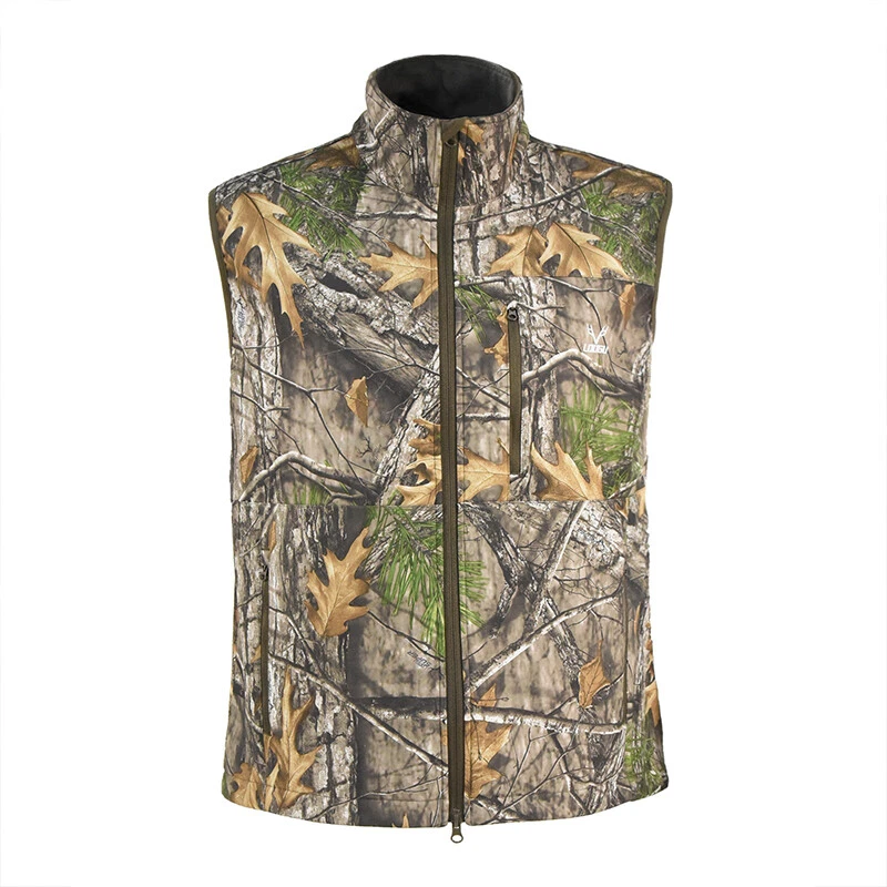 Warm Hunting Vest Zipper Anti-Static Wear-Resistant Windproof Waterproof Vest. - Image 1 of 4
