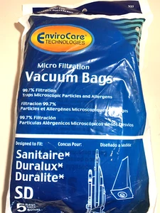 Paper Bag Aptitude Upright Micro Filtration 5Pk Replacement Part # 208 - Picture 1 of 7